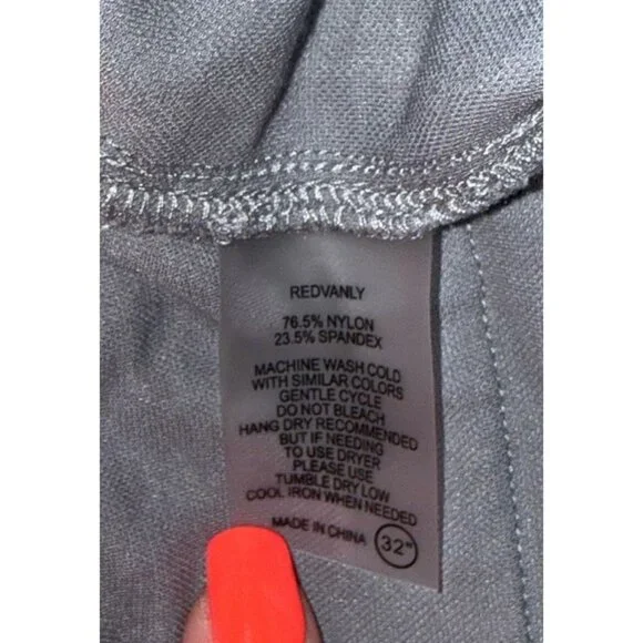 Redvanly Kent Trouser Pants Mens Golf Small Pull On Gray Stretch Athleisure - Picture 5 of 9